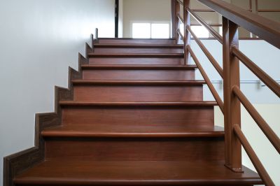 Completed Wood Staircase