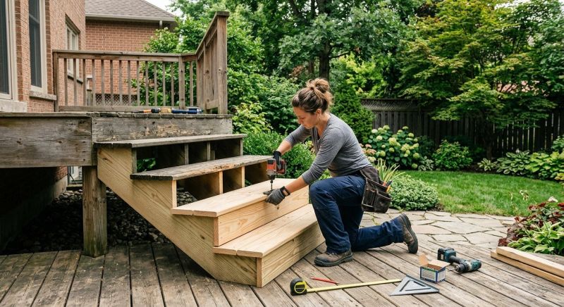 Increase Your Deck Steps Repair Business with an AI Driven, Targeted Website